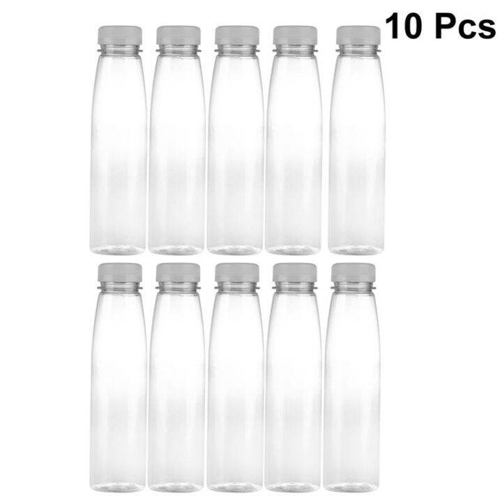 {traveler} 10PCS 330ml Empty Storage Containers Clear PET Bottles