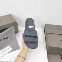 2020ssBalenciaga Men s Women PU Slippers Flat Shoes Sandals Loafer Couple 026