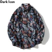 Dark Icon เสื้อแจ็คเก็ตคอปกสําหรับผู้ชาย 9137