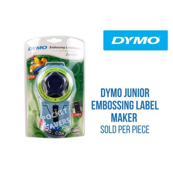 DYMO Junior Embossing LabelMaker (Embosser, Printer, Blue Label Maker) Lazada PH