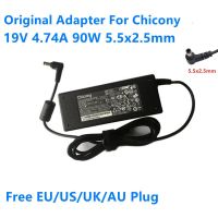 Chicony A10-090P3A ของแท้19โวลต์4.74A 90วัตต์5.5X2.5Mm A16 090P อะแดปเตอร์ AC 1A สำหรับ MSI PS42ที่ชาร์จแหล่งจ่ายไฟแล็ปท็อป090P A15