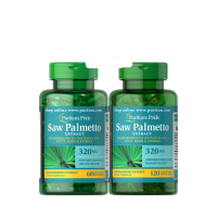 Puritan’s Pride Saw Palmetto Standardized Extract 320 mg./ 60,120 Softgels