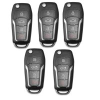 For Xhorse XNFO01EN Remote Key Fob Universal Wireless Remote Key Fob 4 Buttons for VVDI Key Tool 5 Pcs/Lot