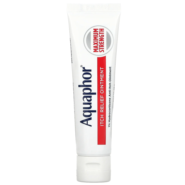 Aquaphor, Itch Relief Ointment, Maximum Strength, Fragrance Free, 1 oz ...