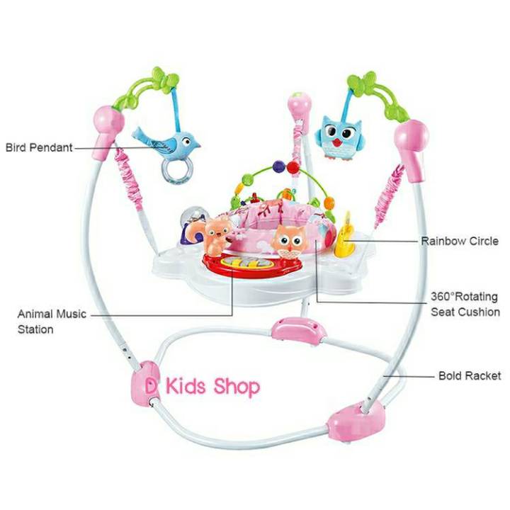 jumperoo-จั้มเปอร์เด็ก-มีดนตรี-มีไฟ-เสริมพัฒนาการเด็ก-จั๊มเปอร์เด็ก-จั๊มเปอร์