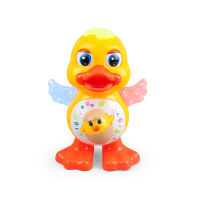 Baby Musical Duck Toy Dancing Duck With Music Light Crawling Baby Preschool Educational Toys Gift For Boys Girls