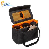 Waterproof Camera Bag Handbags Shockproof Folding Liner Bag Micro-Single Photography SLR Camera Lens Storage Bag For Canon Nikon