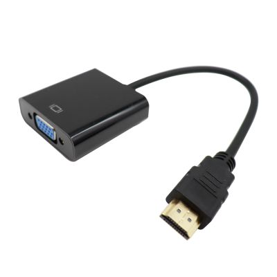 ▩ HD 1080P HDMI-compatible To VGA Cable Adapter Converter Male To Female With Built-in Video HD Chipset for PS4 for XBOX HDTV