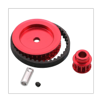 Belt Drive Transmission Gears System 12T 30T for Traxxas TRX4 TRX6 1/10 RC Crawler Car Upgrade DIY Parts