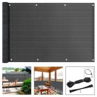 Balcony Privacy Screen Cover Sunshade Net Ventilation Sun Shade UV Protection Balcony Mesh Net for Garden Patio Fence Backyard