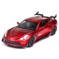 A1:32 Chevrolet Corvette Super Car Toy Car Model Car Diecast Simulation Metal Alloy Vehicles Miniature For Children Gifts A217M