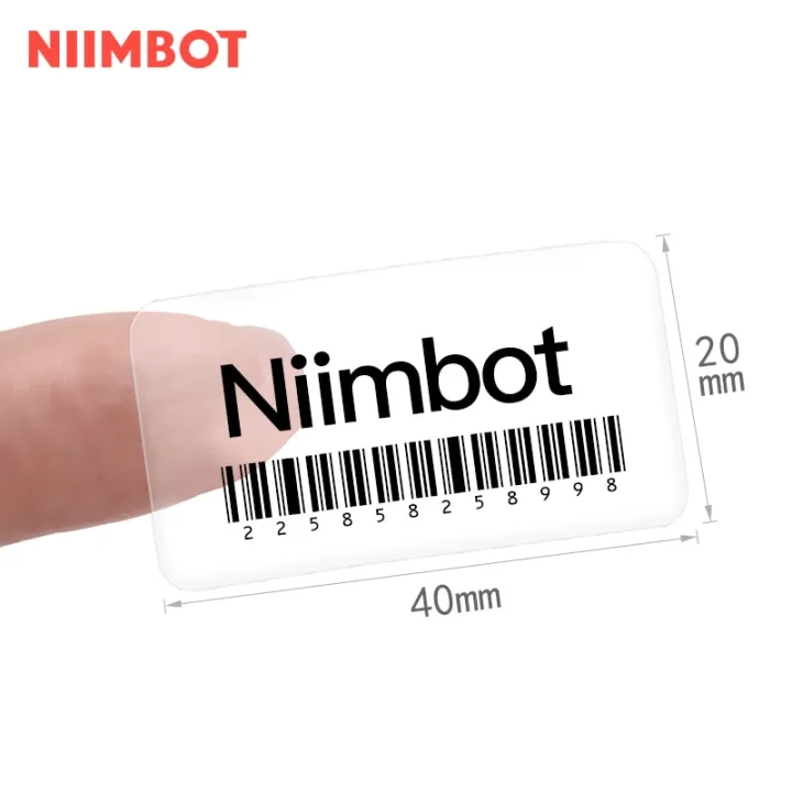 niimbot-10ม้วนสติกเกอร์กาว-b3s-b1-b21ของแท้ฉลากความร้อนกระดาษพิมพ์บาร์โค้ด-qr-กระดาษสองแถวเดียว