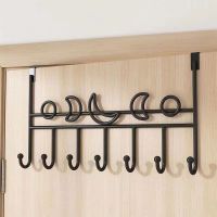 【YF】 Non-perforated Door Rear Hook Storage Rack Bathroom Towel Door Back Hanging Clothes Coat