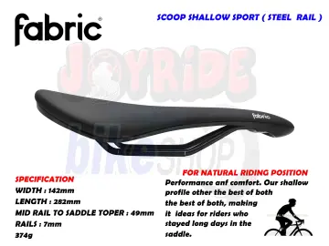 Buy Fabric Scoop Saddle online | Lazada.com.ph