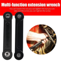 Universal Torque Wrench Head Set Socket Sleeve 7-19mm Power Drill Ratchet Bushing Spanner Key Magic Grip Multi Hand Tools