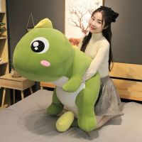 【CW】55-140CM Big Size Long Lovely Dinosaur Plush Toy Soft Cartoon Animal Dinosaur Stuffed Doll Pillow for Kids Girl Birthday Gift
