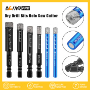 AumoPro 1PC 5 6 8 10 12 14 16mm Diamond Dry Drill Bits Hole Saw Cutter for