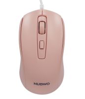 Nubwo NM-157 Optical Mouse Silent Click เม้าส์ทำงาน เม้าส์มีสาย ไร้เสียงคลิ๊ก