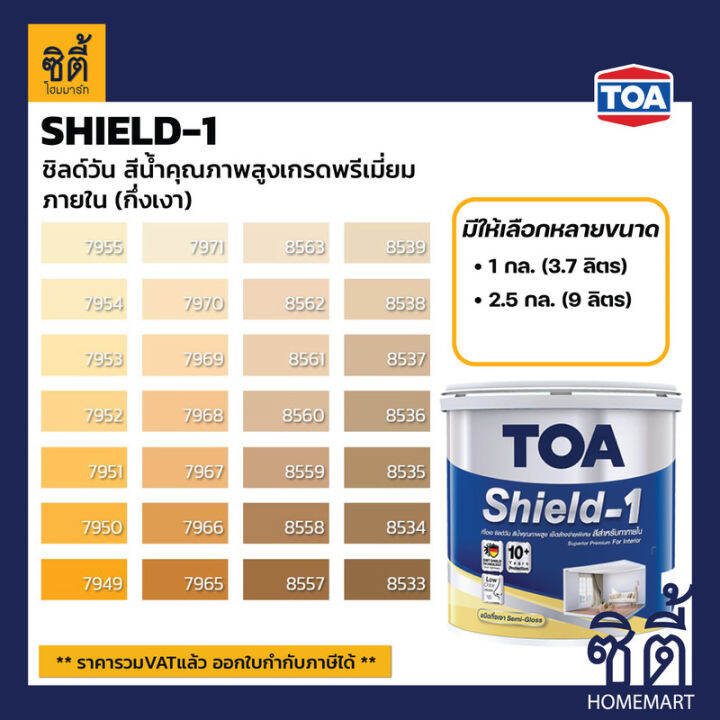 Chart Color Toa 