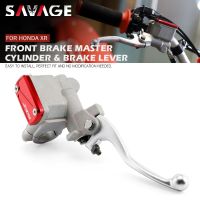 Front Brake Master Cylinder &amp; Brake Lever For HONDA XR 250R 400R 650R Motorcycle Accessories Right Pump CNC XR250 ZR400 ZR650