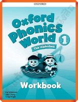 แบบฝึกหัด Oxford Phonics World Workbook 1 /9780194596220 #OXFORD