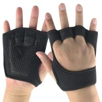 ✇⊙△ Hand Wrist Palm Protector Gloves Weightlifting Training Gloves for Men Women Fitness Sports Cycling Gymnastics Gym Gloves