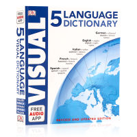 DK 5 languages Visual Dictionary 5 language Visual Dictionary English original German French English Italian Spanish 5 languages graphic dictionary language learning reference book