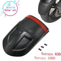 【COOL】 ETOP mall สำหรับ Versys 1000 2012-2017 Versys 650เนื้อคาร์บอนไฟเบอร์บังโคลนรถด้านหน้าต่อแผ่นบังโคลนหลังรถจักรยานยนต์