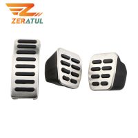 แป้น A3สำหรับ Audi TT A1 A2 9N3สำหรับ VW Golf 3 4 Polo GTI สำหรับ SKODA Octavia SEAT Ibiza Fabia รถเหล็กสแตนเลสแป้นเหยียบเบรกแก๊ส