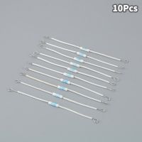 10Pc RF250V 10A 185 degree Thermal Cutoff RF 250V Ceramic Temperature Fuse For Electric Rice Cooker Safeguard Resistance Electrical Circuitry Parts