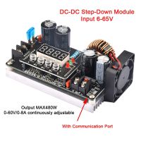 【hot】ஐ☁☇ DKP6008 Adjustable Step-Down Regulated Supply Module/Constant Voltage and Current Voltmeter with