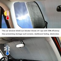 【CW】 Windshield Sunshade for Ranger 2015-2021 Aluminum Foil Car Front Window Accessories