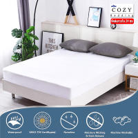 COZY ผ้าปูที่นอนกันน้ำ 3.5/5/6 ฟุต กันฉี่ ไรฝุ่น Premium ผ้ารองกันเปื้อน ที่นอน รับรองโดย SGS  -จัดส่งภายใน 24ชม