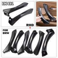 อัพเกรดภายในประตูดึงมือจับที่มีฝาครอบตัดเปลี่ยนสำหรับ BMW 3 Series E90 E91 E92 316 318 320 325 328i 2004-2012