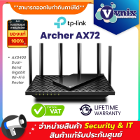 Archer AX72 TP-LINK AX5400 Dual-Band Gigabit Wi-Fi 6 Router By Vnix Group