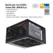 Nguồn máy tính công suất thực AcBel iPower G500 - 500W - 80 Plus White