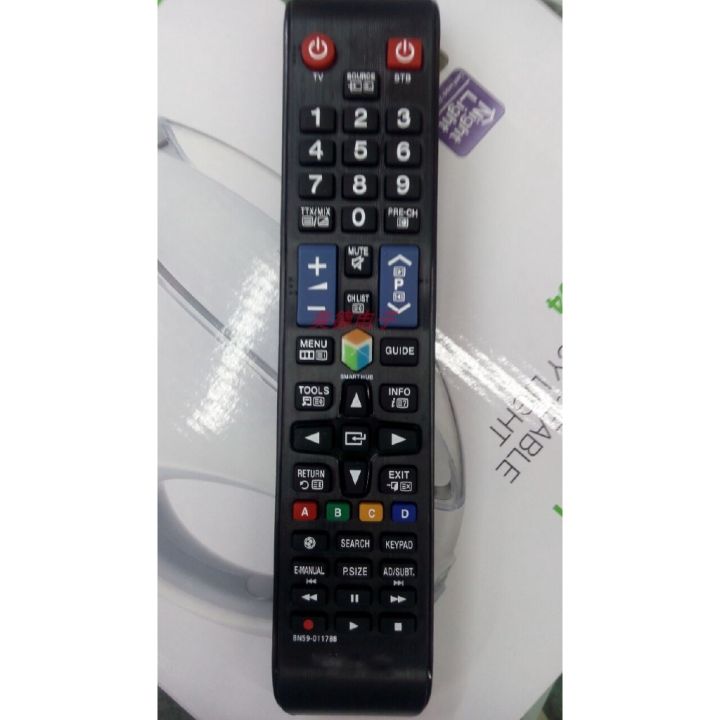 Suitable Samsung LCD TV Remote Control BN59-01178B 01178W 01178R 01178L