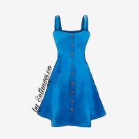 Live lock DENIM DRESS