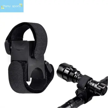 Multi-Purpose Bike Strap Band Flashlight LED Tourch Mount Holder Bike Lock  Clamp Holder Magic Band Mountain Bicycle Accessories