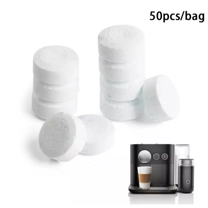 50Pcs Professional Cleaning Tablets Espresso Machine Cleaning brew unit
