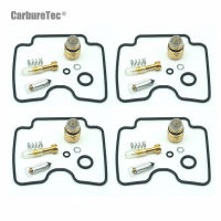 For Yamaha XJR1300 RP03J 2000-2006 XJR 1300 BSR37 Carburetor Rebuild Repair Kit Chamber Gasket Seal Carb Parts 4 Sets