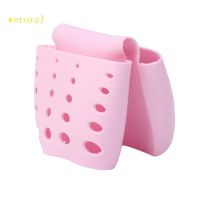 weroyal Sink Holder Hanging Silicone Drain Baskets Bags Kitchen Sponge Storage Organizer