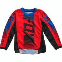 เจอร์ซีย์มอเตอร์ไซค์ผู้ชายแขนยาวเสื้อMotocross Dirt Bikeเกียร์สำหรับขี่สีแดงกีฬาเสื้อผ้า