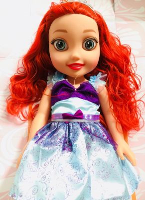 ตุ๊กตาเจ้าหญิงแอเรียล Ariel  snow white Princess Doll ขนาดสูง 18 นิ้ว