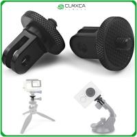 CLMXCA 2ชิ้น1/4ปากกาเปลี่ยนไส้ได้พลาสติกอุปกรณ์เสริมกล้องที่ยึดสกรูอะแดปเตอร์ขาตั้งกล้องสีดำขนาดเล็กสำหรับกล้อง GoPro Herer/ Insta360 /Dji