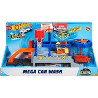 Hot Wheels Mega Car Wash Play Set ศูนย์บริการล้างรถ ใช้กับรถเปลี่ยนสีของ Hot Wheels Color Shifters ได้ทุกคัน ของแท้