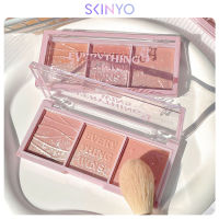 3-in-1 บลัชออน อายแชโดว์ ไฮไลท์ เนื้อมุกธรรมชาติ 3 สี SXY522