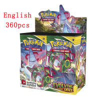 20212021 NEW 360Pcs Random 1 Box Pokemon TCG: Shining Fates Booster Box Trading Card Game Collection Toys