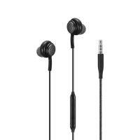 ชุดหูฟัง Aux 3.5มม. Aux แบบมีสายพร้อมไมโครโฟนหูฟังแบบ In-ear และรีโมทคอนโทรลใช้ได้กับ S7 S8 S9 S10 Galaxy S6