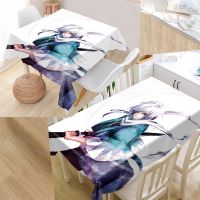 Custom Hakuouki Shinsengumi Kitan Pattern Tablecloth Waterproof Oilproof Rectangular Home Textiles Wedding Tablecloth #W000789K